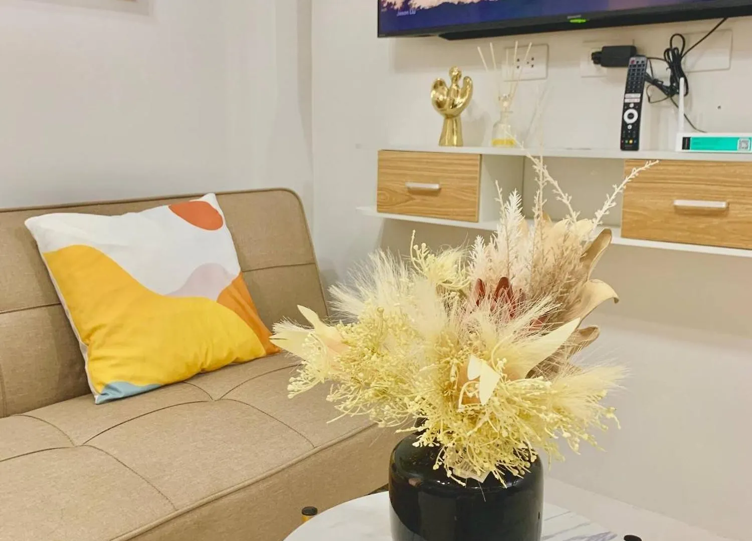 Semesterbostad Panglao-Island Condo Unit Rental Dauis Filippinerna